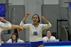 Volleyball vs Emerson  Wheaton College Women's Volleyball vs Emerson College. - Photo by Keith Nordstrom : Wheaton, Volleyball, VB2019